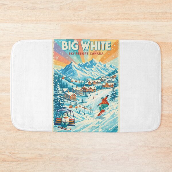 Item preview, Big White Ski Resort British Columbia Okanagan Highlands Canada designed and sold by Aryabek.