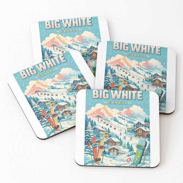 Item preview, Big White British Columbia Okanagan Valley Alpine Community designed and sold by Aryabek.