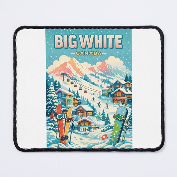 Item preview, Big White British Columbia Okanagan Valley Alpine Community designed and sold by Aryabek.