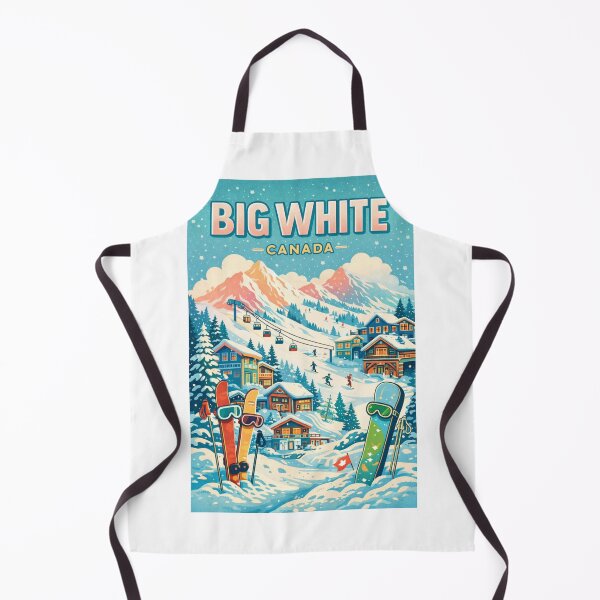 Item preview, Big White British Columbia Okanagan Valley Alpine Community designed and sold by Aryabek.