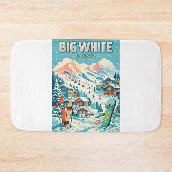 Item preview, Big White British Columbia Okanagan Valley Alpine Community designed and sold by Aryabek.