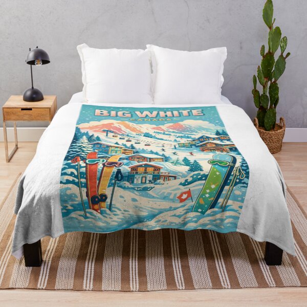 Item preview, Big White British Columbia Okanagan Valley Alpine Community designed and sold by Aryabek.