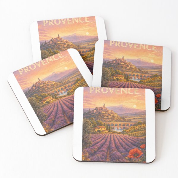 Item preview, Provence France Lavender Fields Luberon and Mont Ventoux designed and sold by Aryabek.