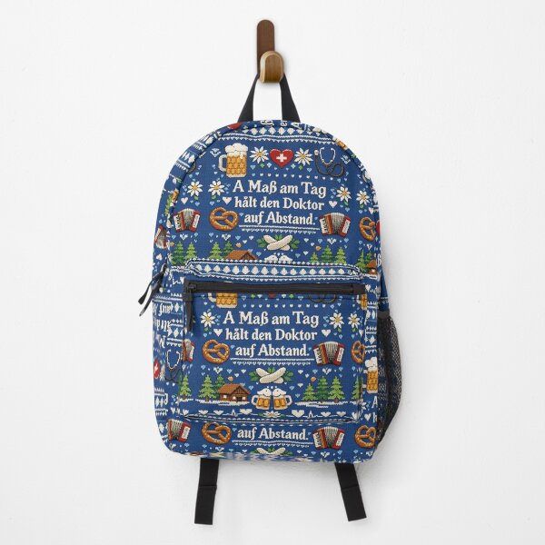 Item preview, A Maß a day Bavarian saying knitting design designed and sold by Mauswohn.