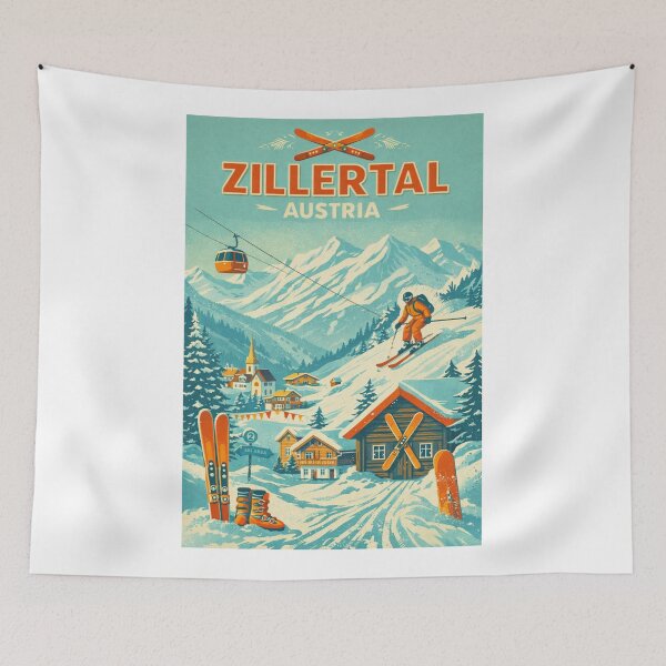 Item preview, Zillertal Austria Tyrol Alpine Valley and Tux Alps designed and sold by Aryabek.