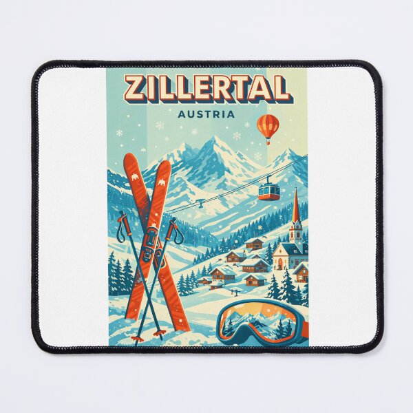 Item preview, Zillertal Austria Alpine Villages and Hintertux Region designed and sold by Aryabek.