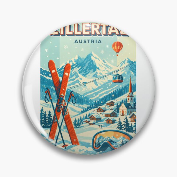 Item preview, Zillertal Austria Alpine Villages and Hintertux Region designed and sold by Aryabek.