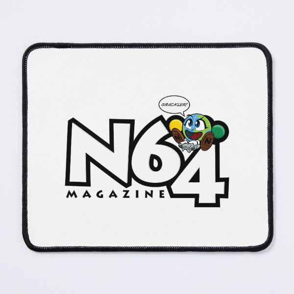 Item preview, n64 magazine logo - grackler designed and sold by ChristopherMos5.