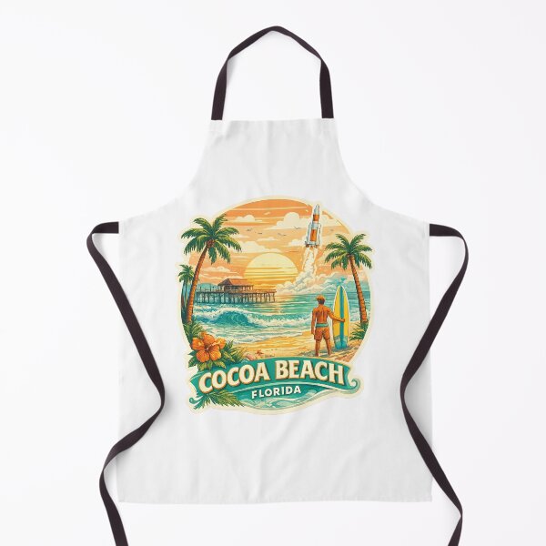 Item preview, Cocoa Beach Florida Space Coast Atlantic Shoreline designed and sold by Aryabek.
