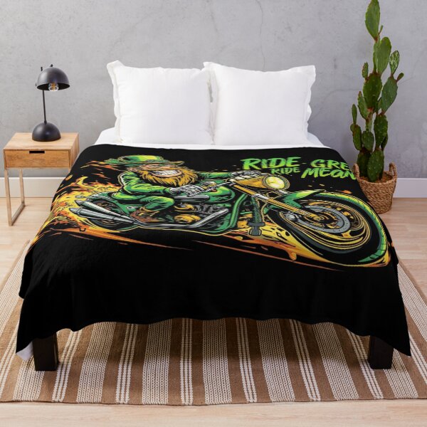 Item preview, Funny St. Patrick’s Day Biker Design | Motorcycle Rider Gift - St.Patrick’s Day motorcycle design designed and sold by YourTrendyTees.