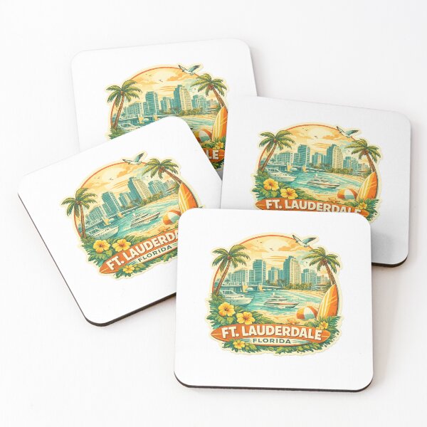 Item preview,  Fort Lauderdale Florida Coastal City and New River Waterfront designed and sold by Aryabek.