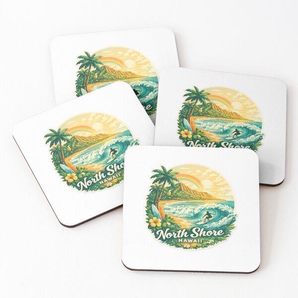 Item preview, North Shore Oahu Hawaii Pacific Coast and Surf Region designed and sold by Aryabek.