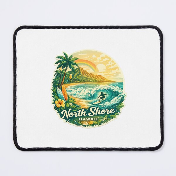 Item preview, North Shore Oahu Hawaii Pacific Coast and Surf Region designed and sold by Aryabek.
