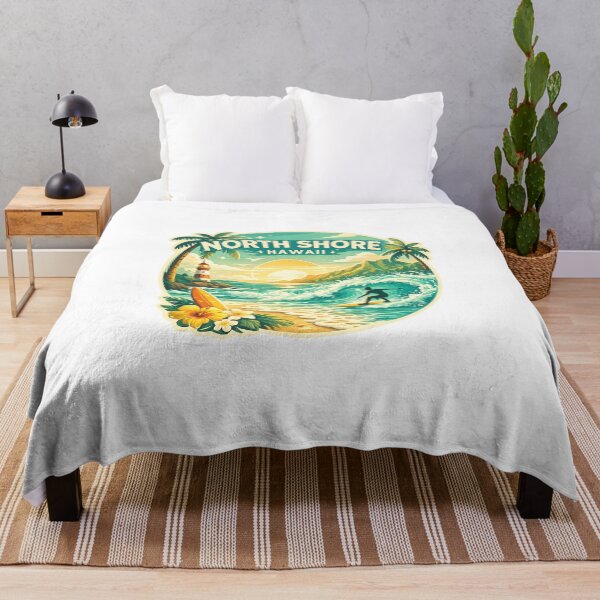 Item preview, North Shore Oahu Hawaii Coastal Landmarks and Pacific Waters designed and sold by Aryabek.