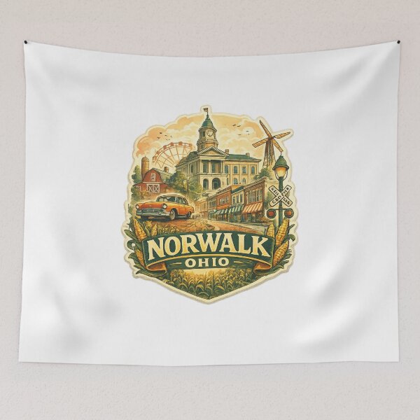 Item preview, Norwalk Ohio Huron County Historic Downtown and Farmland designed and sold by Aryabek.