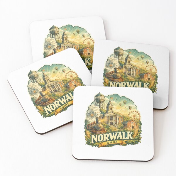 Item preview, Norwalk Ohio Huron County Rail Heritage and Civic Landmarks designed and sold by Aryabek.