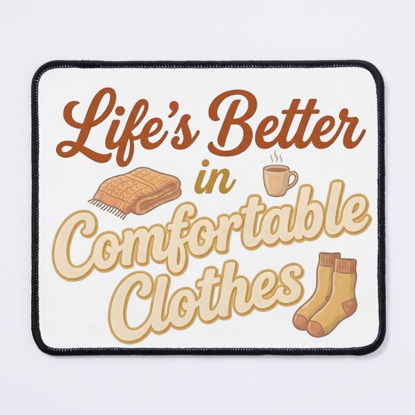 Item preview, life is better, better life, comfortable, clothes, tea, coffee designed and sold by TrueArtVibes.