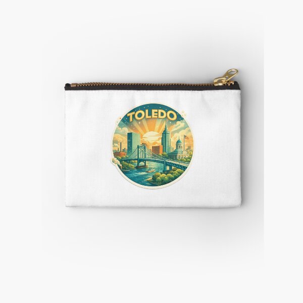 Item preview, Toledo Ohio Maumee River and Downtown Skyline Landmark View designed and sold by Aryabek.