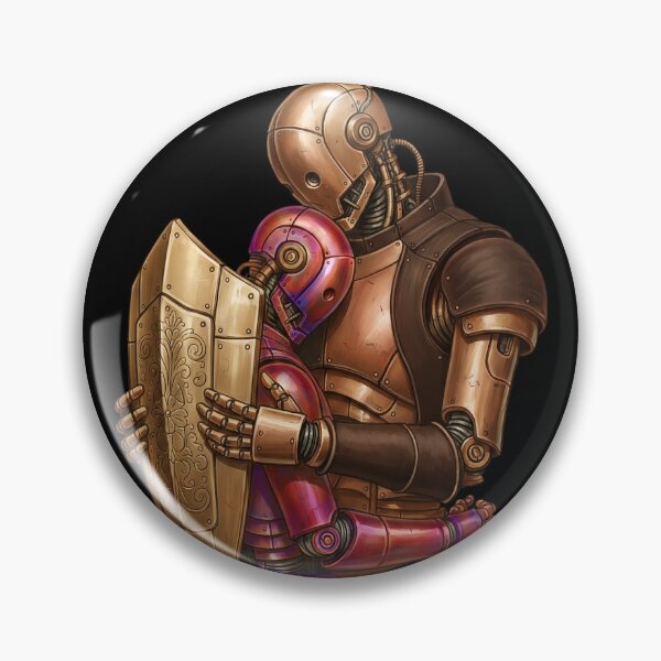 Item preview, Guarded by Love – Clockwork Embrace designed and sold by The Visual Syllabus.