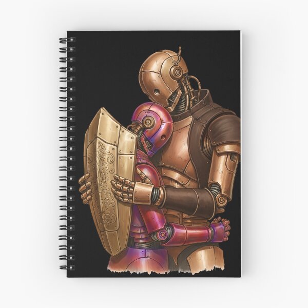 Item preview, Guarded by Love – Clockwork Embrace designed and sold by The Visual Syllabus.