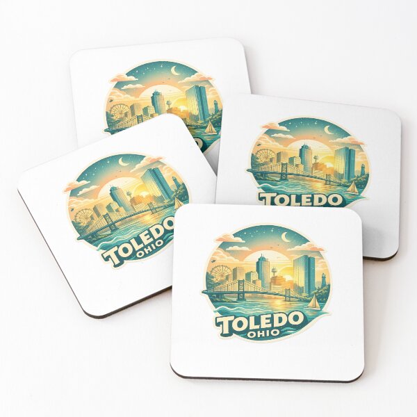 Item preview, Toledo Ohio Maumee River Waterfront and Urban Core designed and sold by Aryabek.