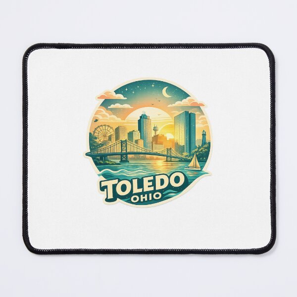 Item preview, Toledo Ohio Maumee River Waterfront and Urban Core designed and sold by Aryabek.