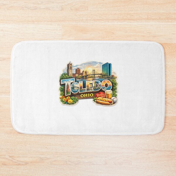 Item preview, Toledo Ohio Lucas County Great Lakes City and Cultural Landmarks designed and sold by Aryabek.