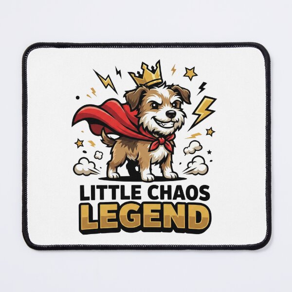 Item preview, Little Chaos Legend Funny Dog Shirt | Cute Meme Humor designed and sold by MotivaChic.