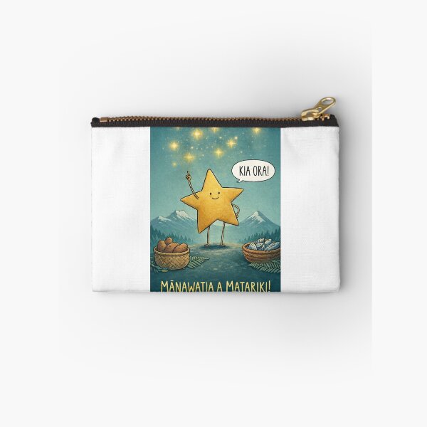 Item preview, Matariki Greeting with Pleiades Stars and Kia Ora Message designed and sold by Aryabek.