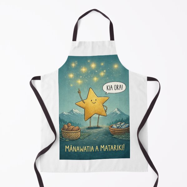 Item preview, Matariki Greeting with Pleiades Stars and Kia Ora Message designed and sold by Aryabek.