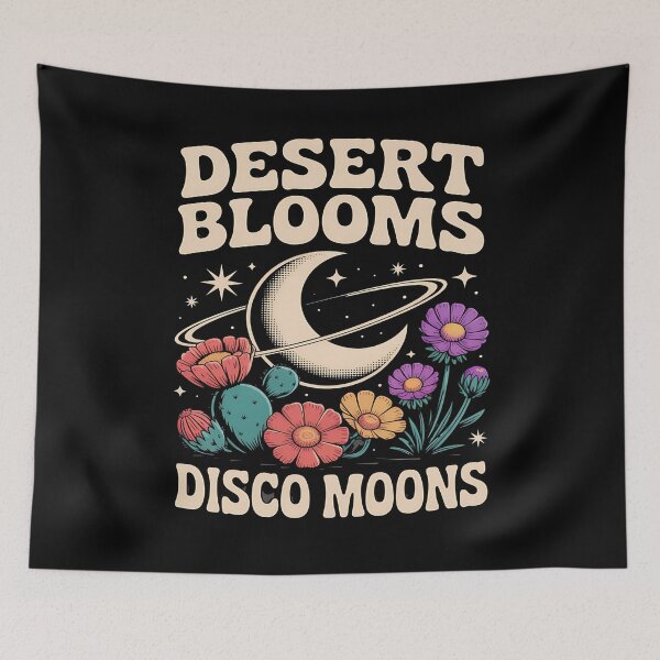 Item preview, retro wildflowers - bee friendly - butterfly garden - cottagecore - folk art floral - desert wildflowers - mountain meadow - coastal wildflowers - midnight meadow - celestial floral designed and sold by JansenGS.