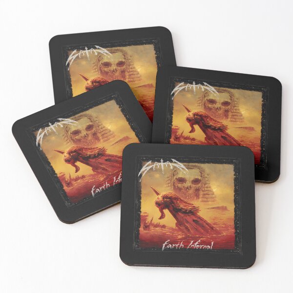Item preview, Satan Nwobhm - Earth Infernal Album 2022 designed and sold by angegislame.