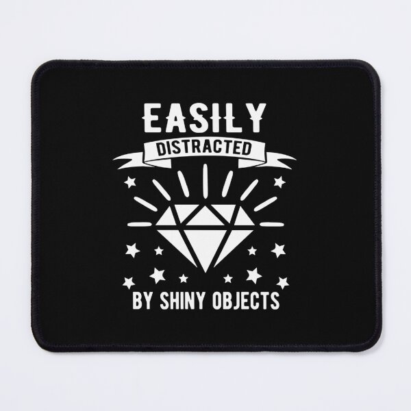 Item preview, Easily Distracted By Shiny Objects Retro Sun designed and sold by hpdjvhvhrg31.