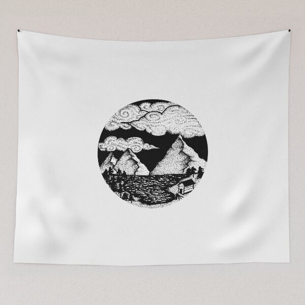 Item preview, Mountain Scenery designed and sold by ArtByFreya.