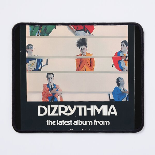 Item preview, Split Enz Dizrythmia Postersticker designed and sold by Quarezma.