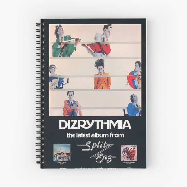 Item preview, Split Enz Dizrythmia Postersticker designed and sold by Quarezma.