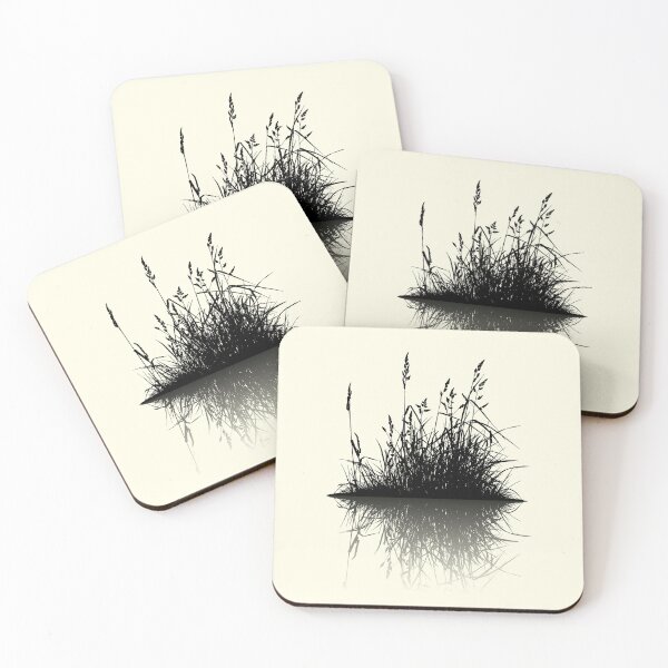 Item preview, Wild Grass Silhouette with Reflection designed and sold by busurman.