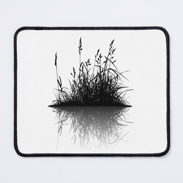 Item preview, Wild Grass Silhouette with Reflection designed and sold by busurman.