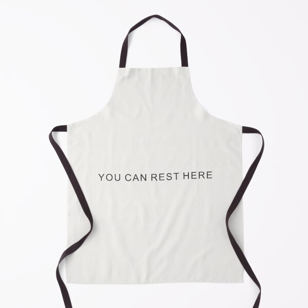 Item preview, You Can Rest Here – Gentle Calm Quote Design designed and sold by PixelPlush.