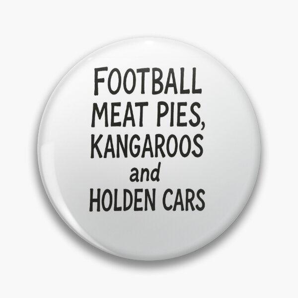 Item preview, Football, meat pies, kangaroos, and Holden cars designed and sold by Andyt.