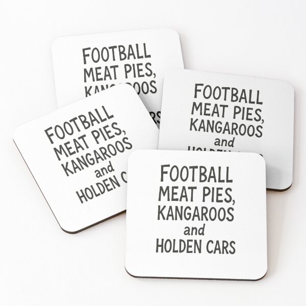 Item preview, Football, meat pies, kangaroos, and Holden cars designed and sold by Andyt.