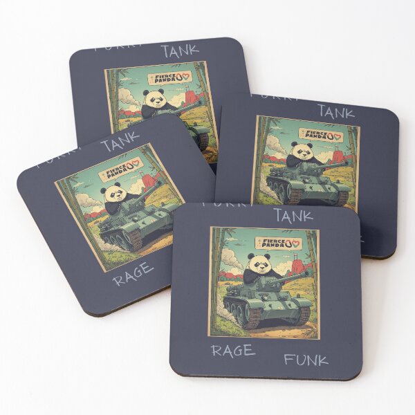 Item preview, an angry panda driving a tank designed and sold by Tioger.