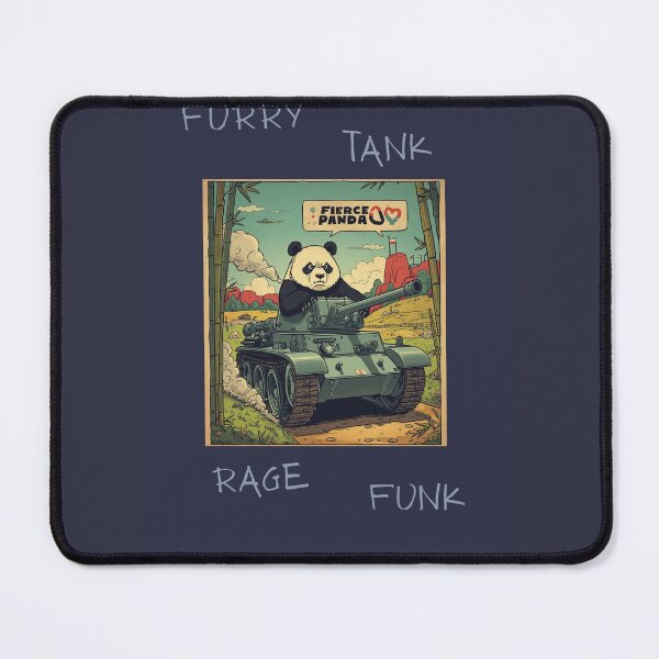 Item preview, an angry panda driving a tank designed and sold by Tioger.