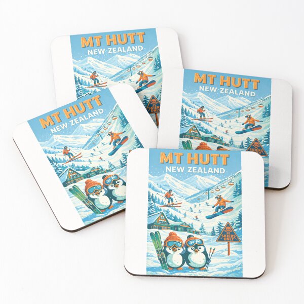 Item preview, Mount Hutt Canterbury New Zealand Southern Alps Ski Field Region designed and sold by Places On Earth.
