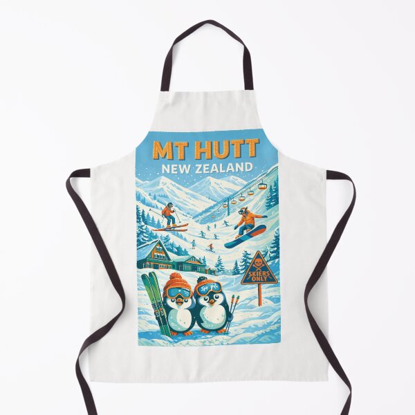 Item preview, Mount Hutt Canterbury New Zealand Southern Alps Ski Field Region designed and sold by Places On Earth.