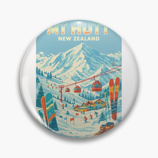 Item preview, Mount Hutt Canterbury Region New Zealand Southern Alps Alpine Landscape designed and sold by Places On Earth.