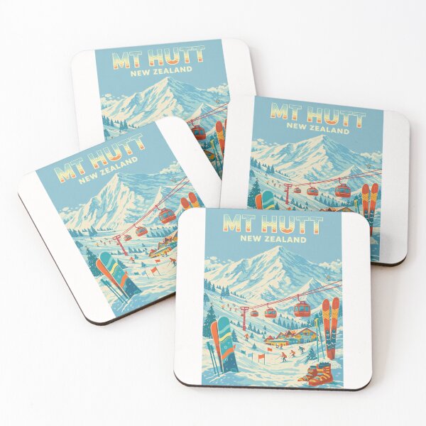 Item preview, Mount Hutt Canterbury Region New Zealand Southern Alps Alpine Landscape designed and sold by Places On Earth.