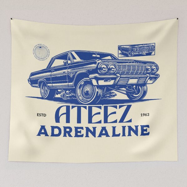 Item preview, ATEEZ adrenaline atiny designed and sold by Morcawork.