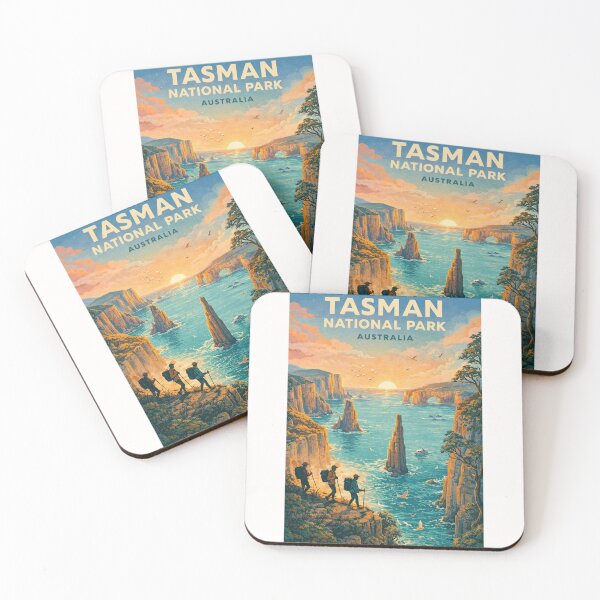 Item preview, Tasman National Park Tasmania Sea Cliffs and Coastal Walking Routes designed and sold by Places On Earth.