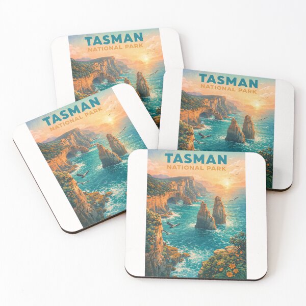 Item preview, Tasman National Park Australia Sea Stacks and Tasman Sea Clifftops designed and sold by Places On Earth.